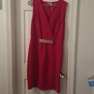 Red Sleeveless Dress